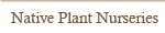 Native Plant Nurseries